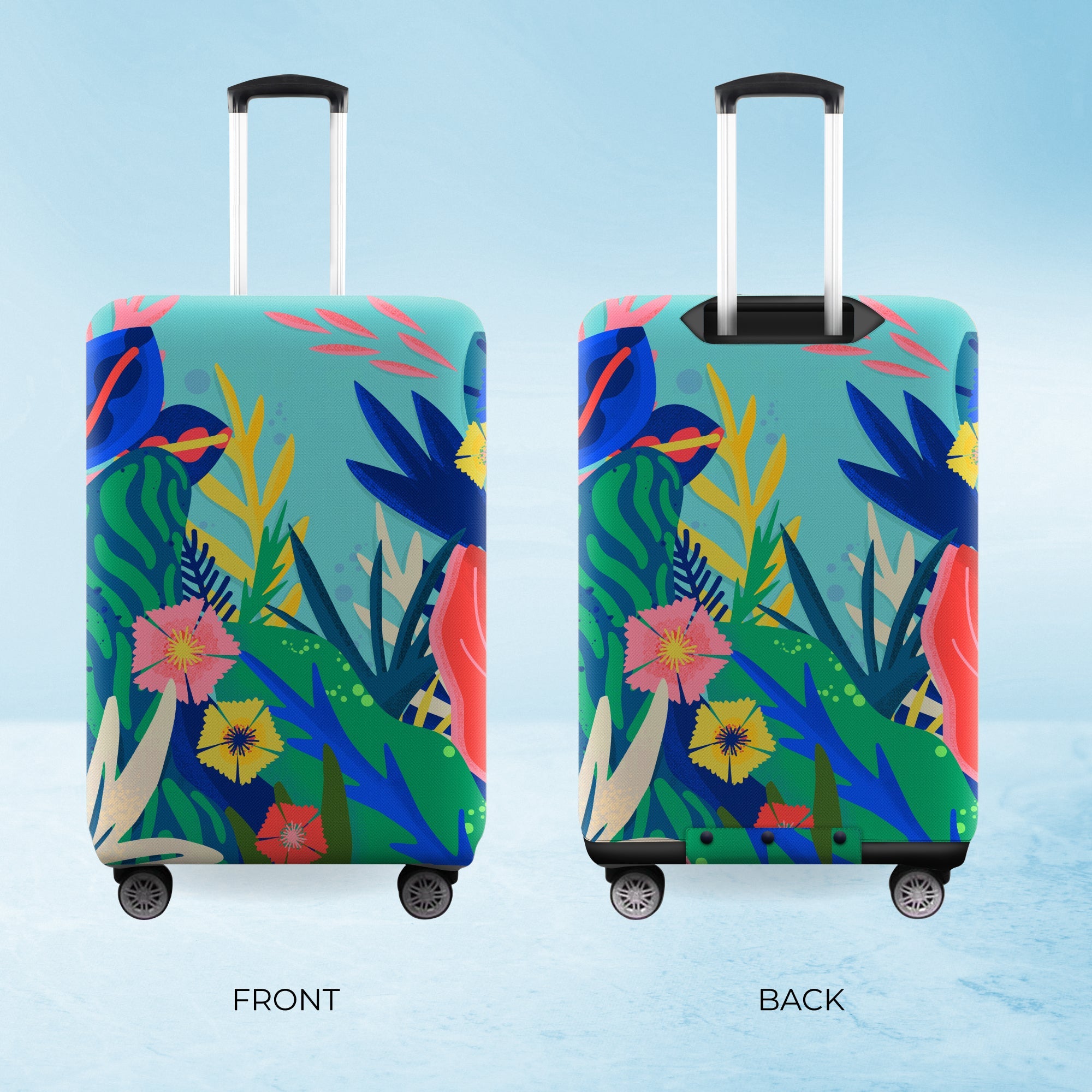 Jet Set Skins™ Underwater Print Luggage Cover