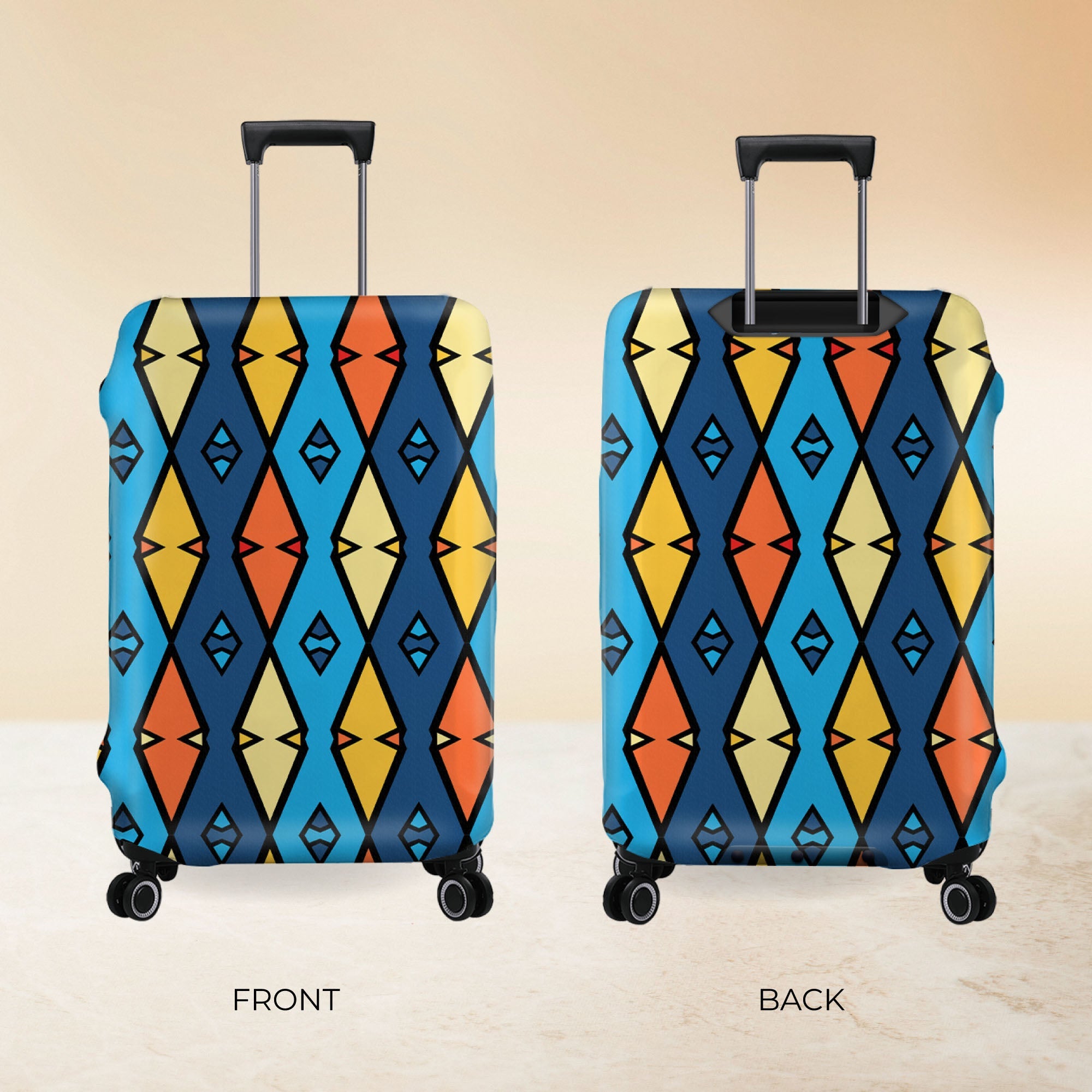 Jet Set Skins™ Pattern Print Luggage Cover