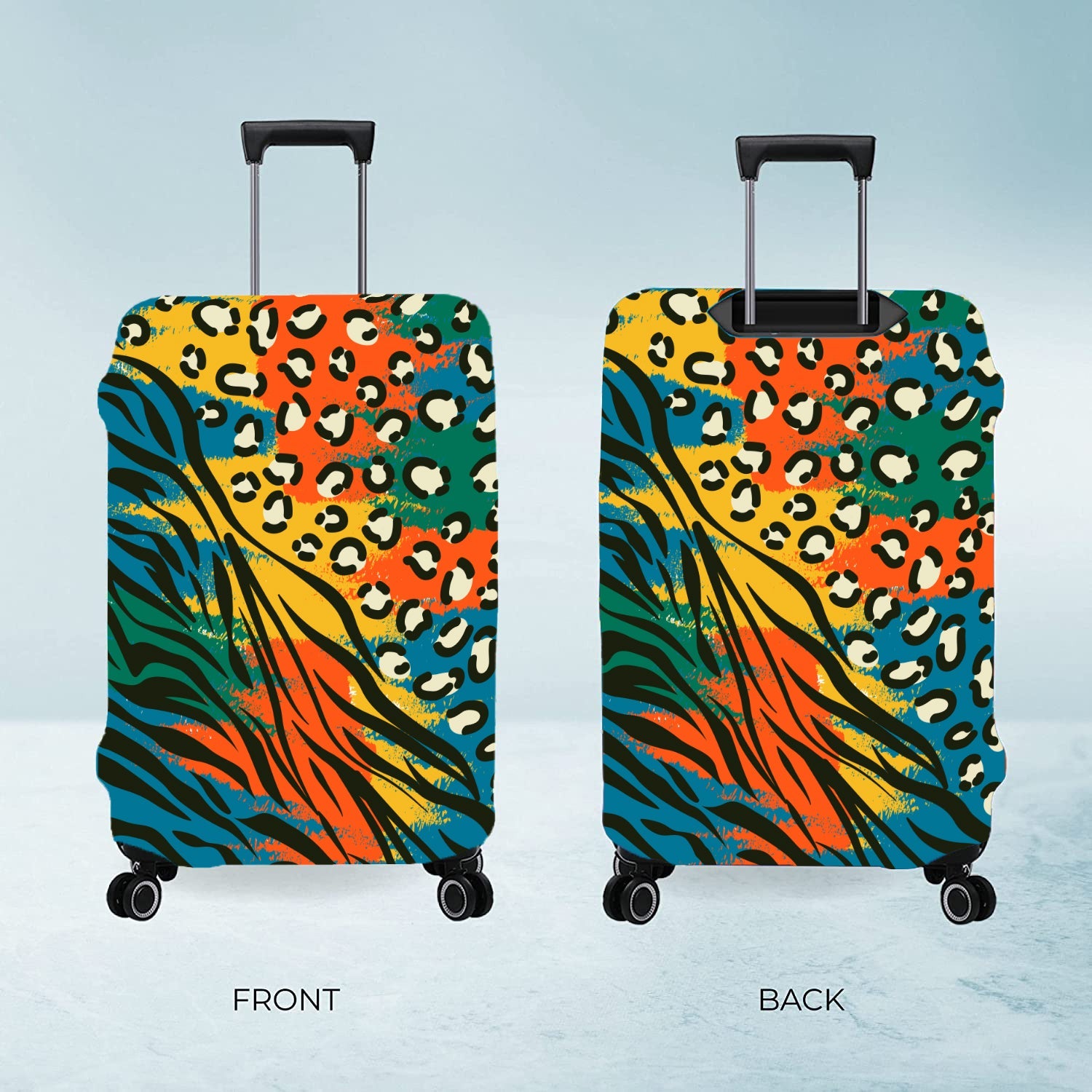 Jet Set Skins™ African Print Luggage Cover