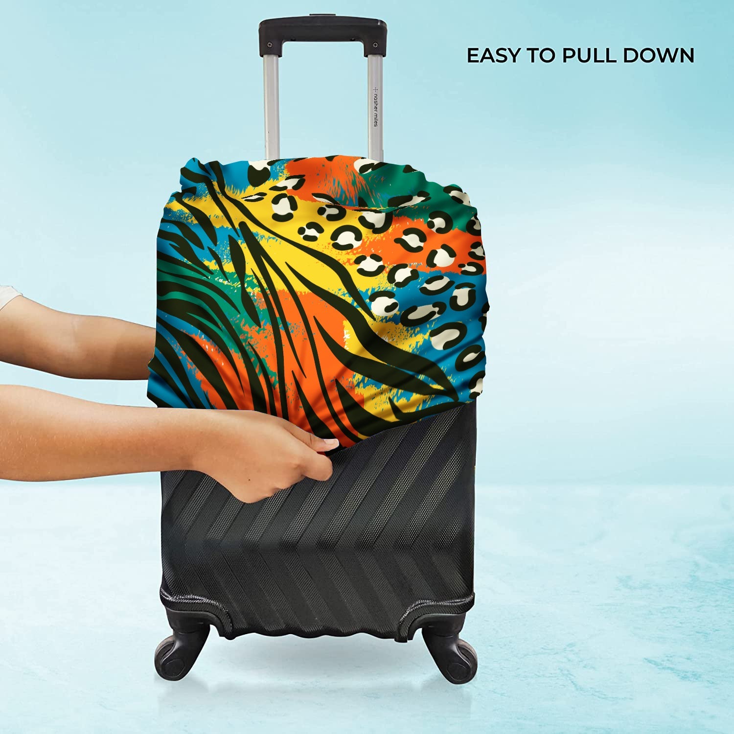 Jet Set Skins™ African Print Luggage Cover