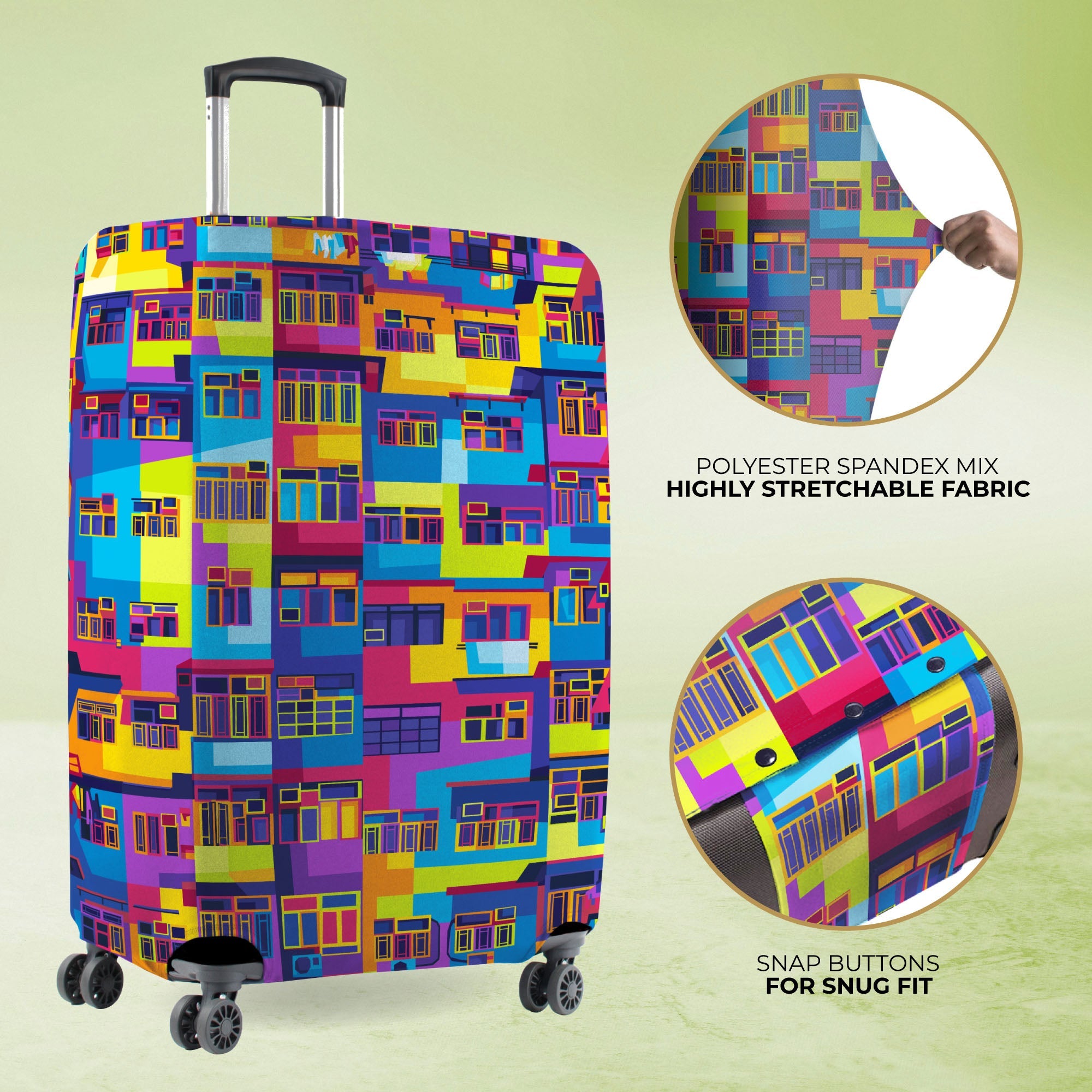 Jet Set Skins™ Montane Print Luggage Cover