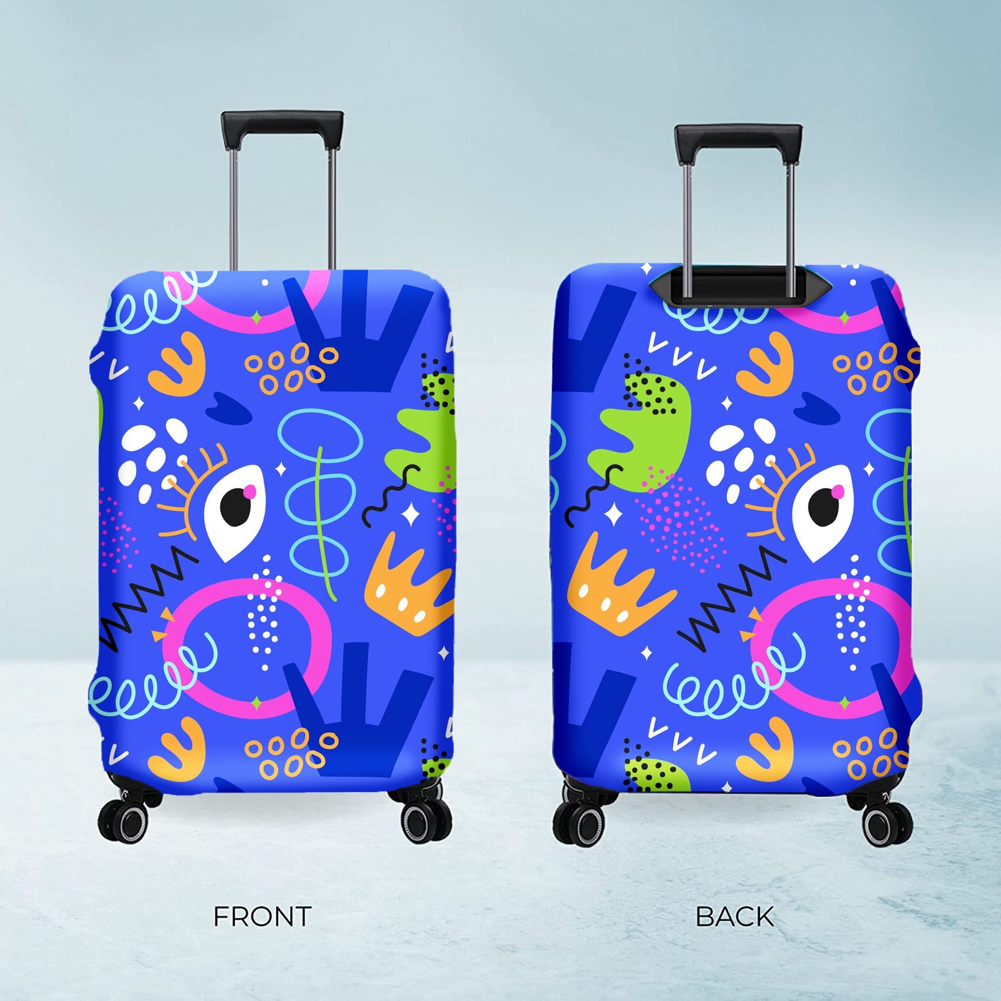 Jet Set Skins™ Ocean Print Luggage Cover