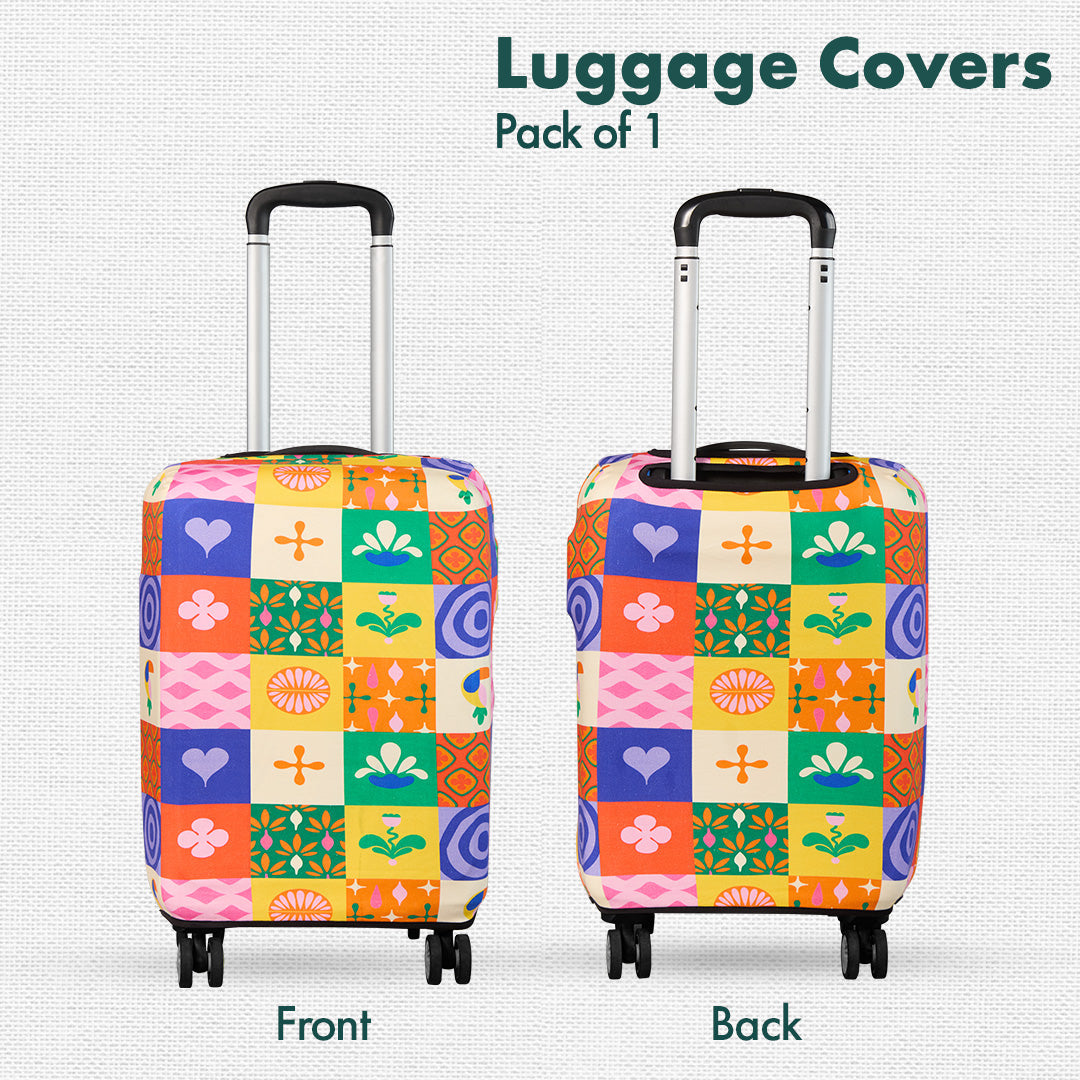 Jet Set Skins™ Abstract-ology Print Luggage Cover