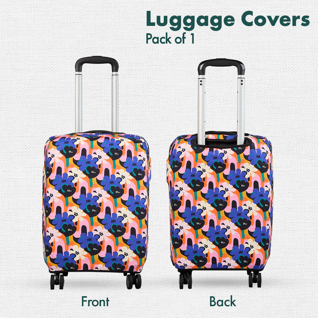 Jet Set Skins™ Abstract Affair Print Luggage Cover