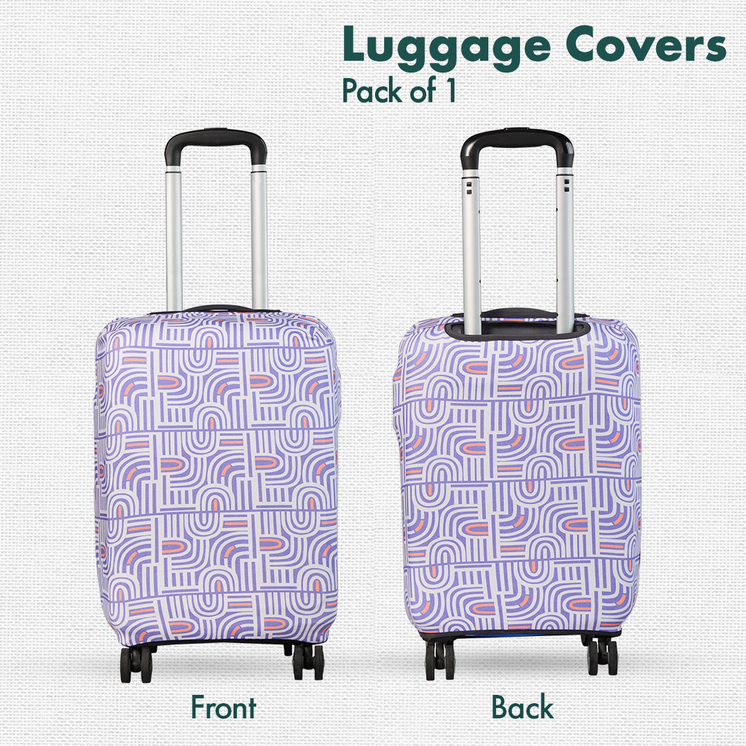 Jet Set Skins™ Travel Tango Print Luggage Cover