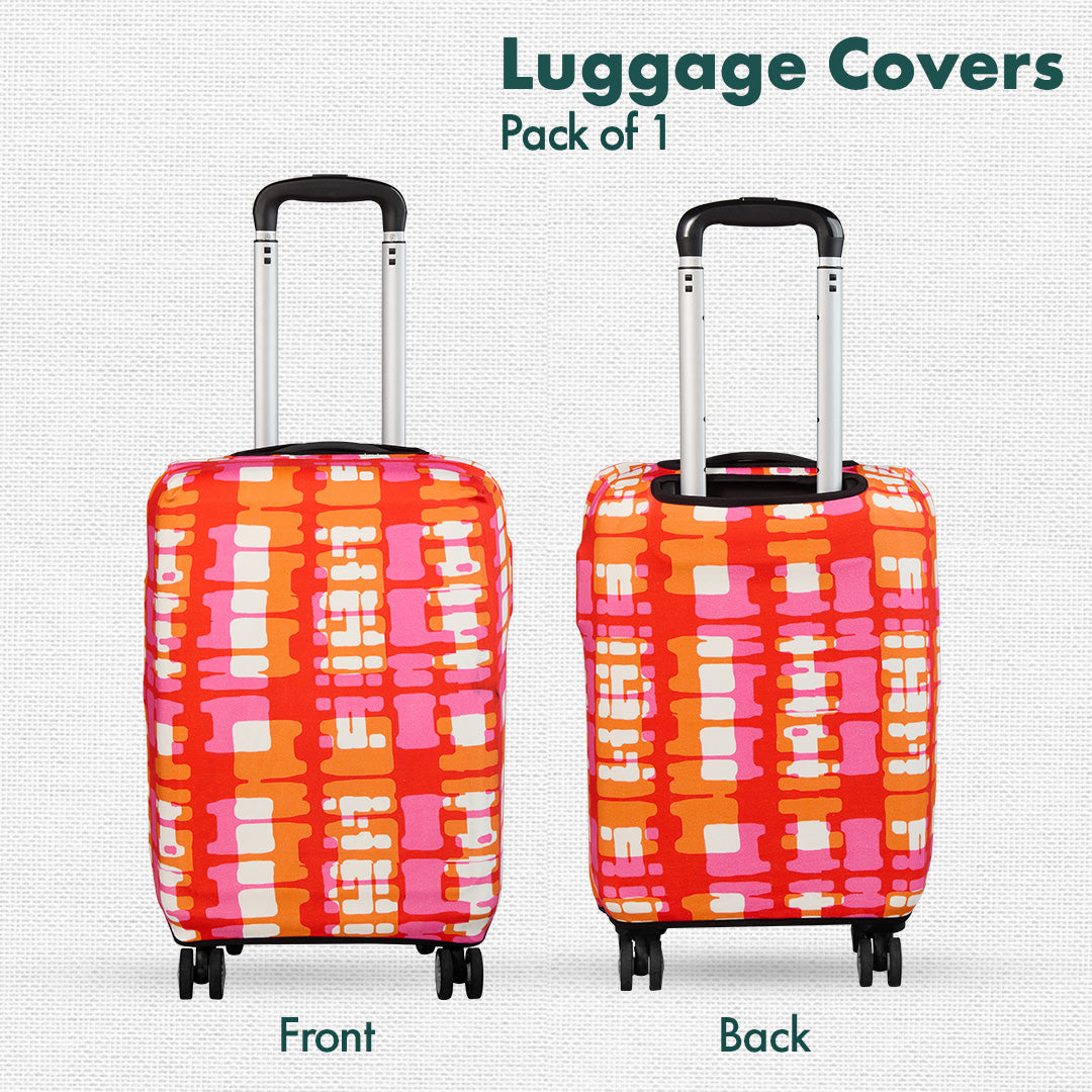 Jet Set Skins™ Abstract Mania Print Luggage Cover