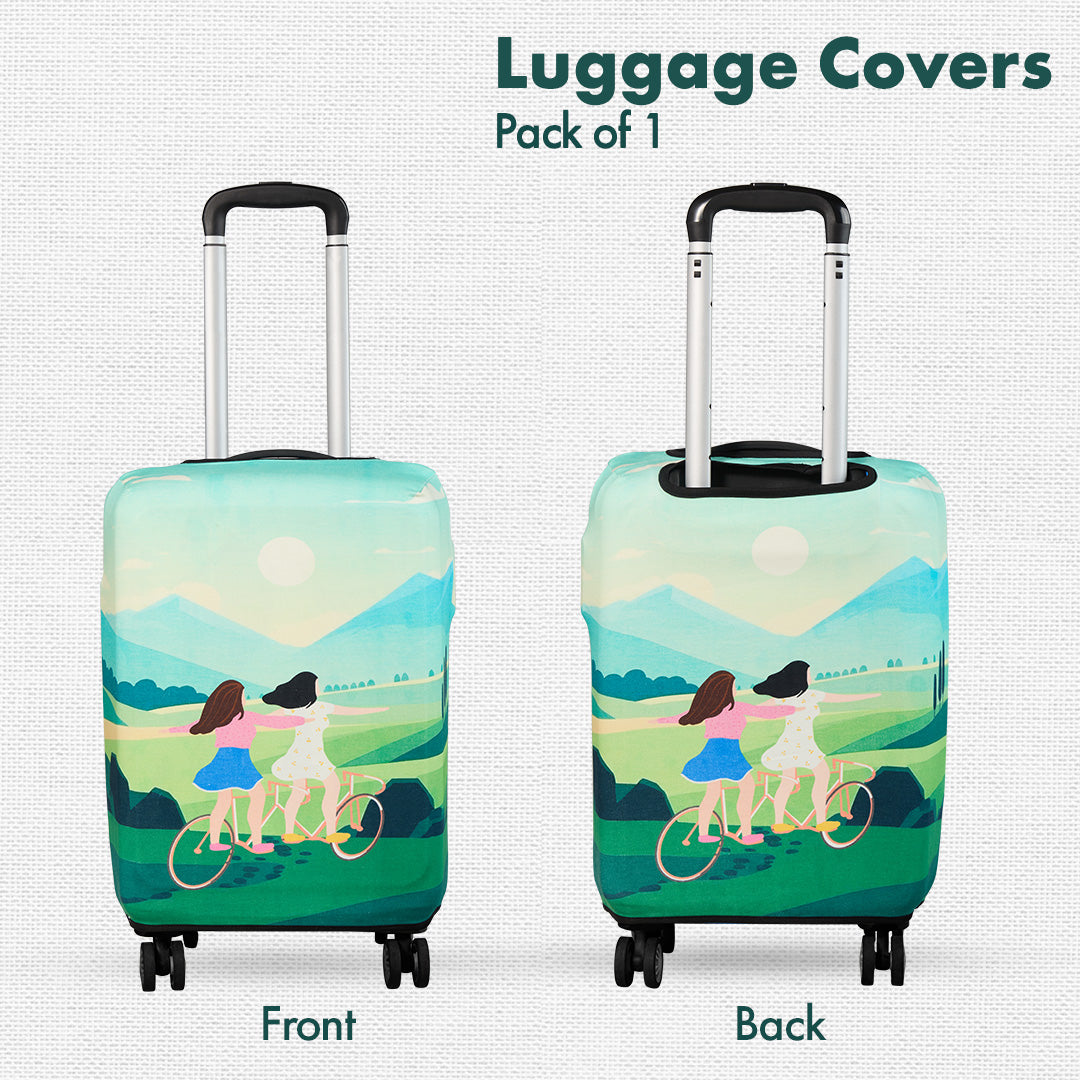 Jet Set Skins™ Making Memories Print Luggage Cover