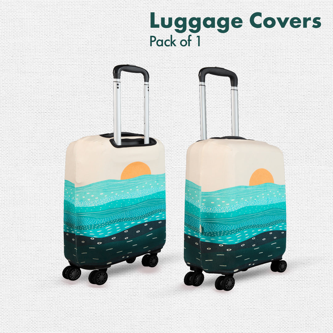 Jet Set Skins™ Holiday Calling Print Luggage Cover