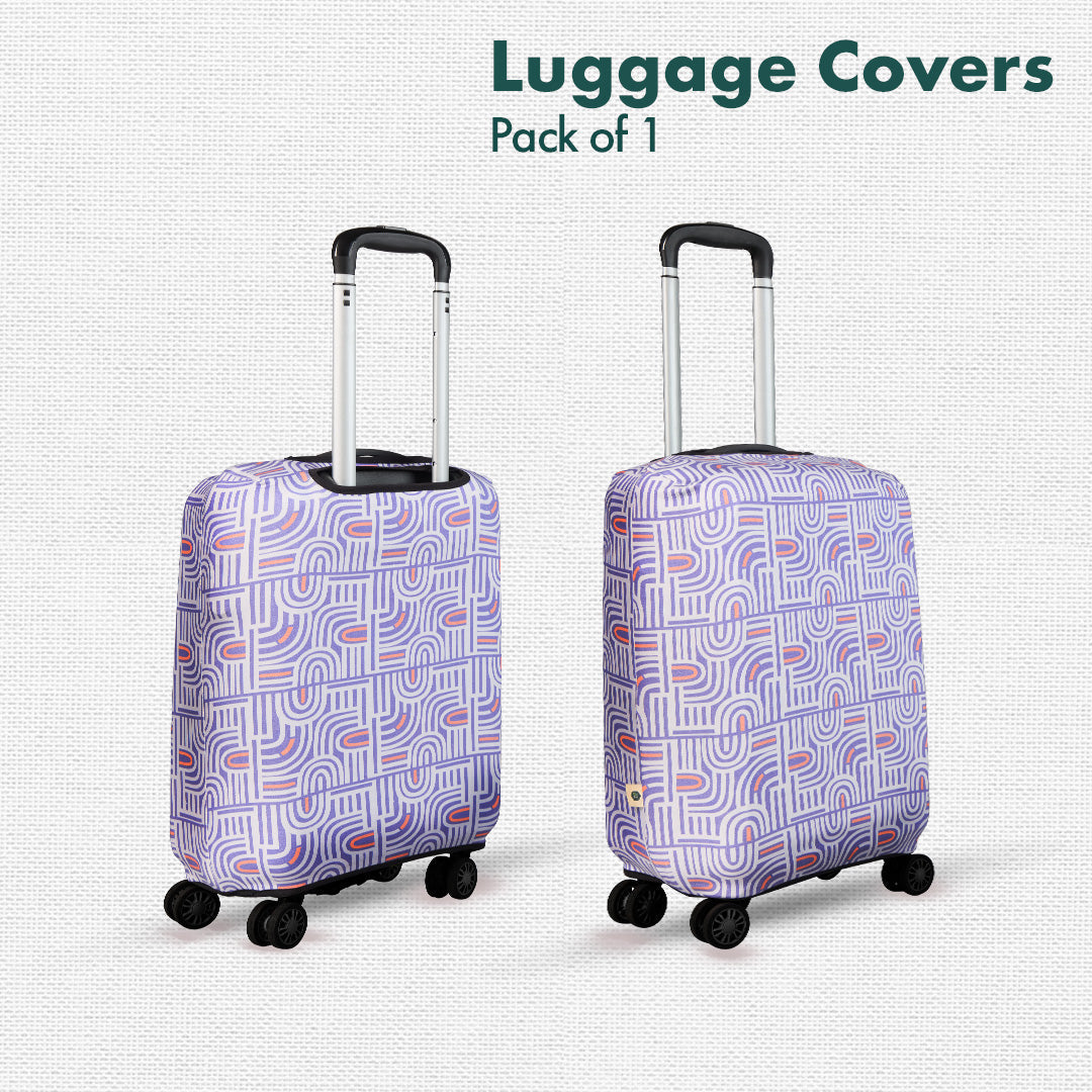 Jet Set Skins™ Travel Tango Print Luggage Cover