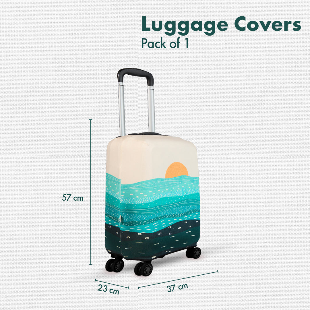 Jet Set Skins™ Holiday Calling Print Luggage Cover