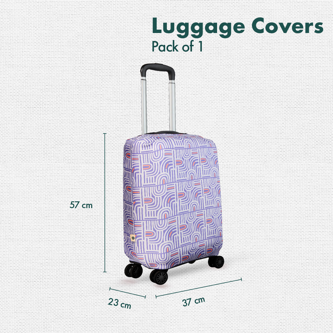 Jet Set Skins™ Travel Tango Print Luggage Cover