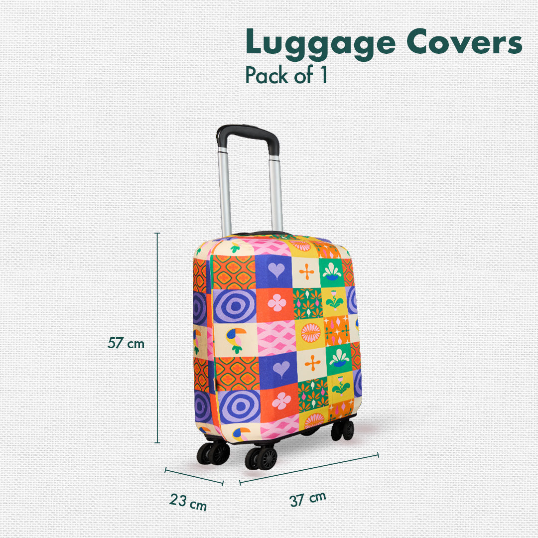 Jet Set Skins™ Abstract-ology Print Luggage Cover