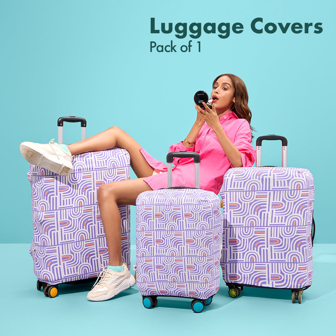 Jet Set Skins™ Travel Tango Print Luggage Cover