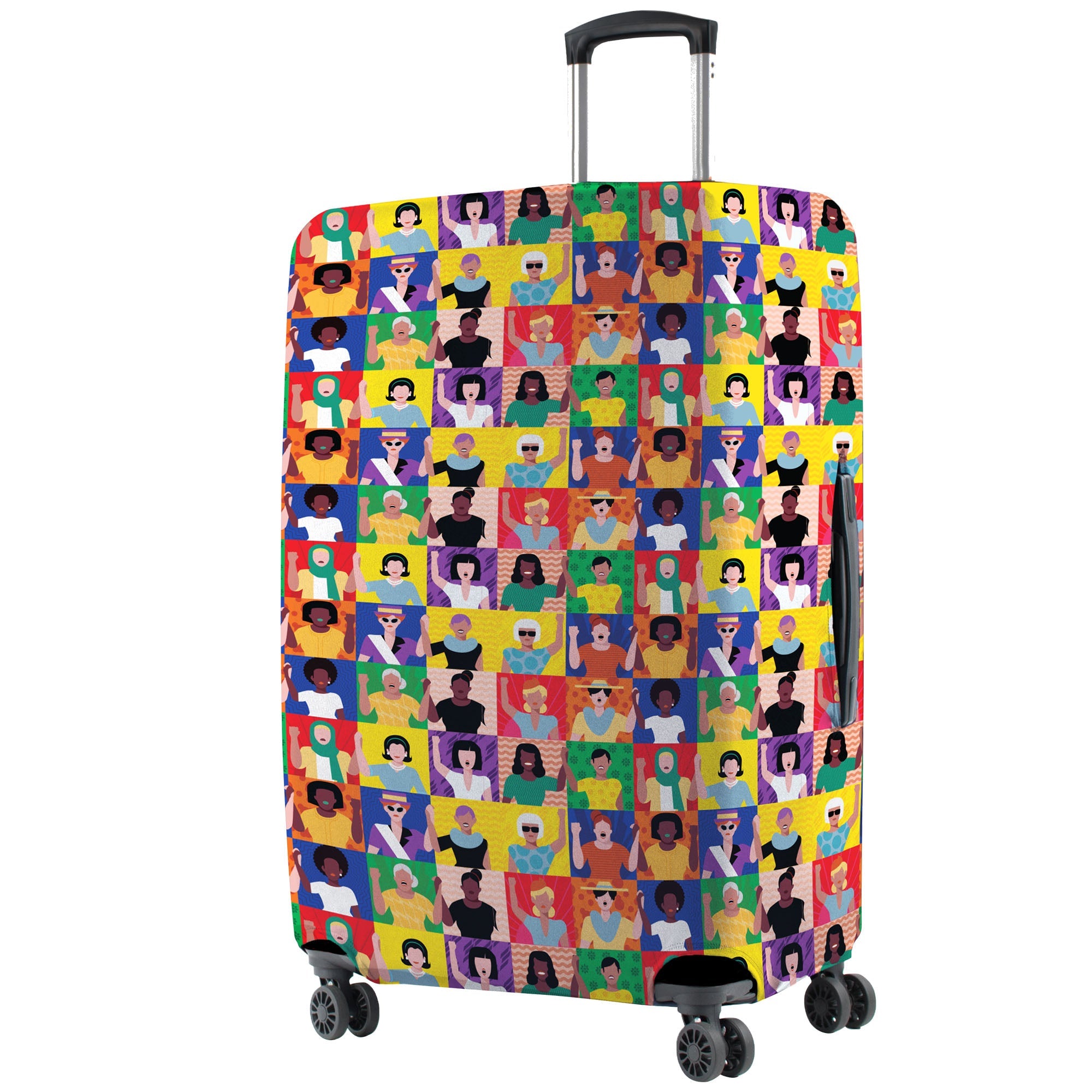 Jet Set Skins™ Women Print Luggage Cover