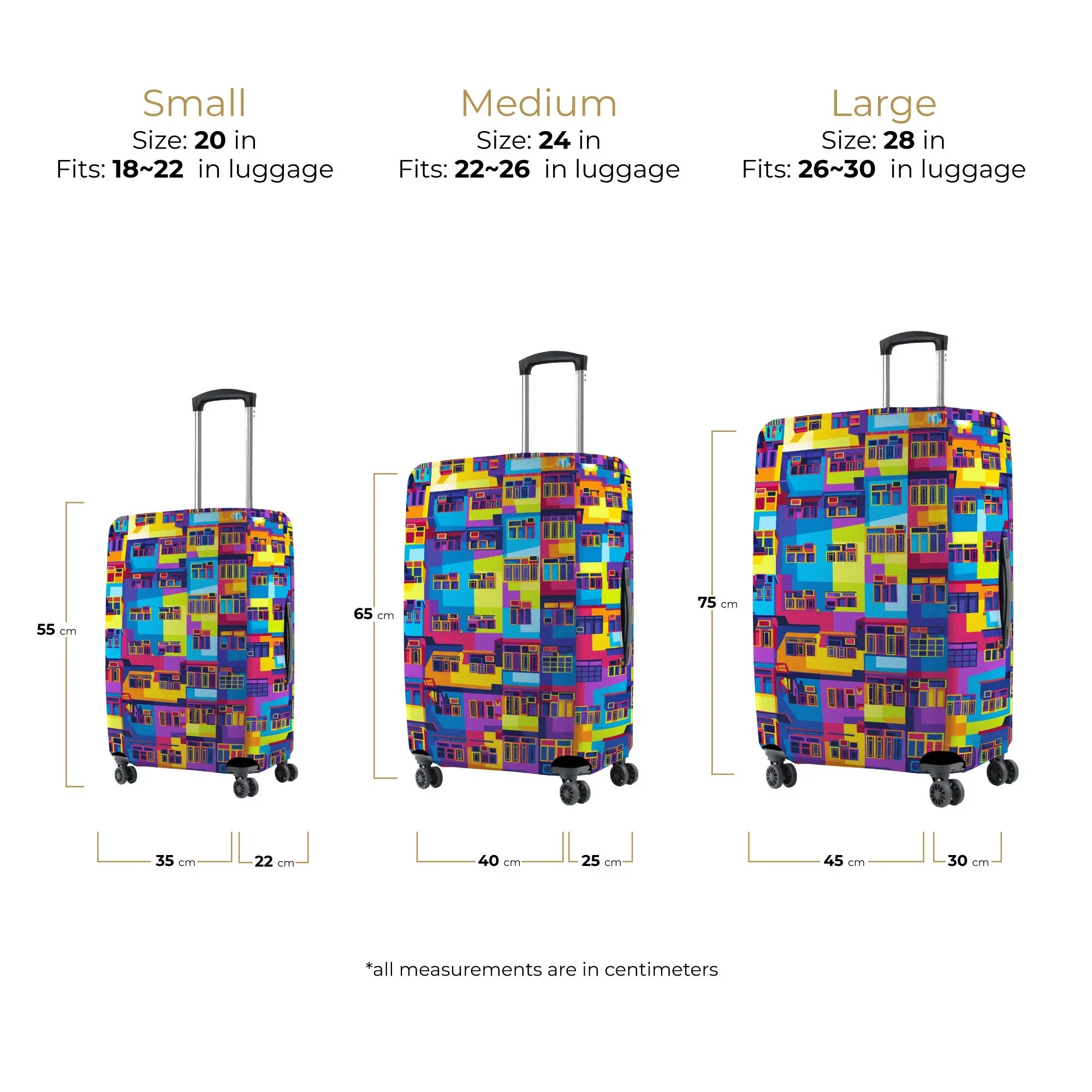 Jet Set Skins™ Montane Print Luggage Cover