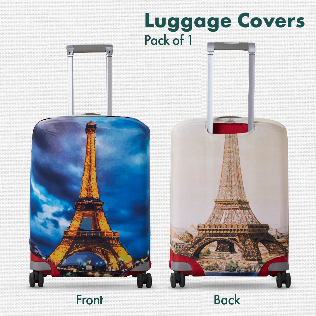 Jet Set Skins™ An Evening In Paris Print Luggage Cover