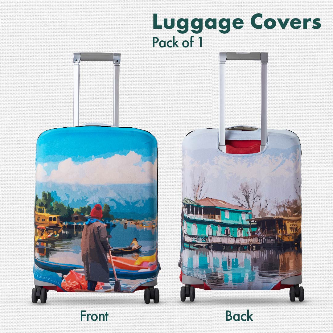 Jet Set Skins™ Kashmir Calling Print Luggage Cover