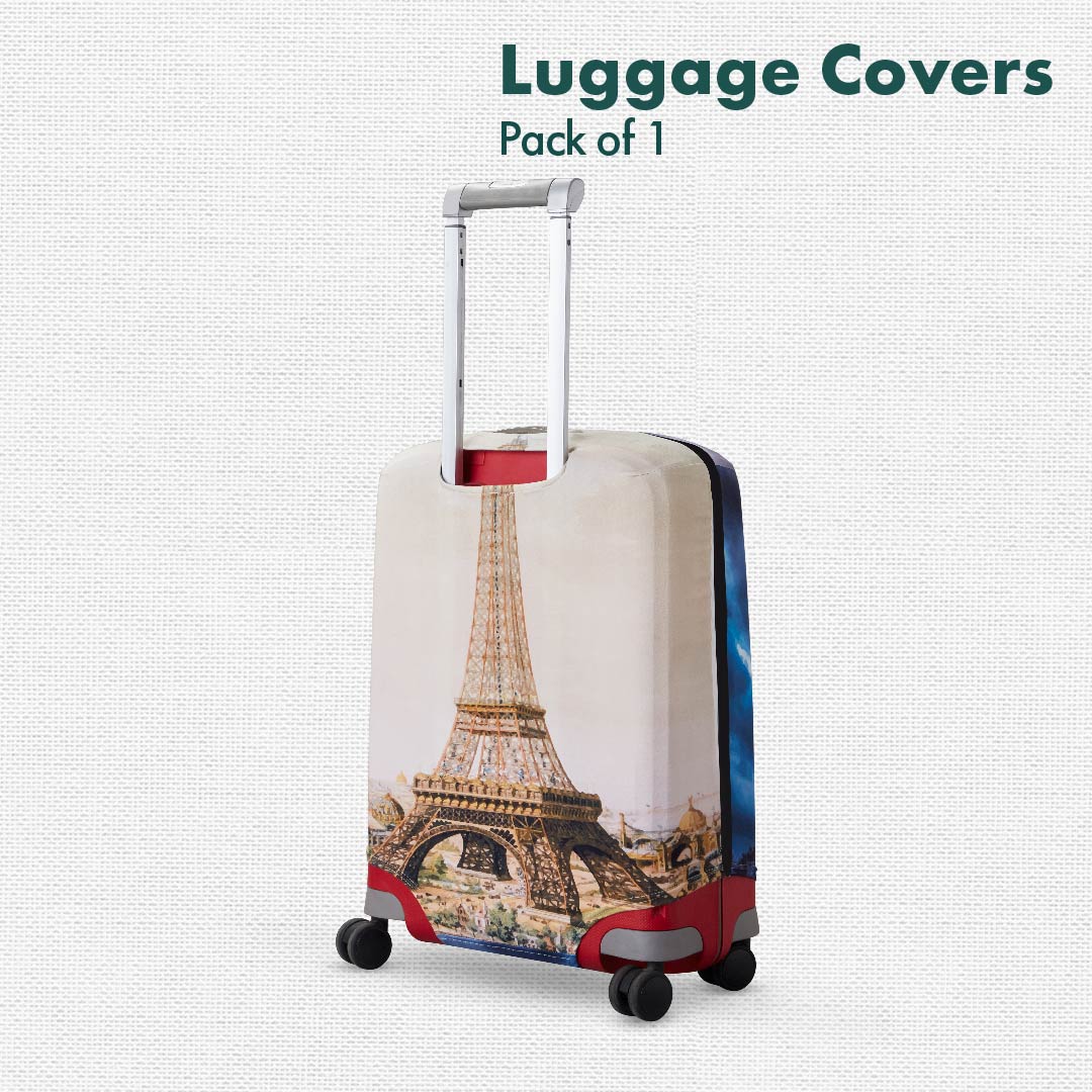 Jet Set Skins™ An Evening In Paris Print Luggage Cover