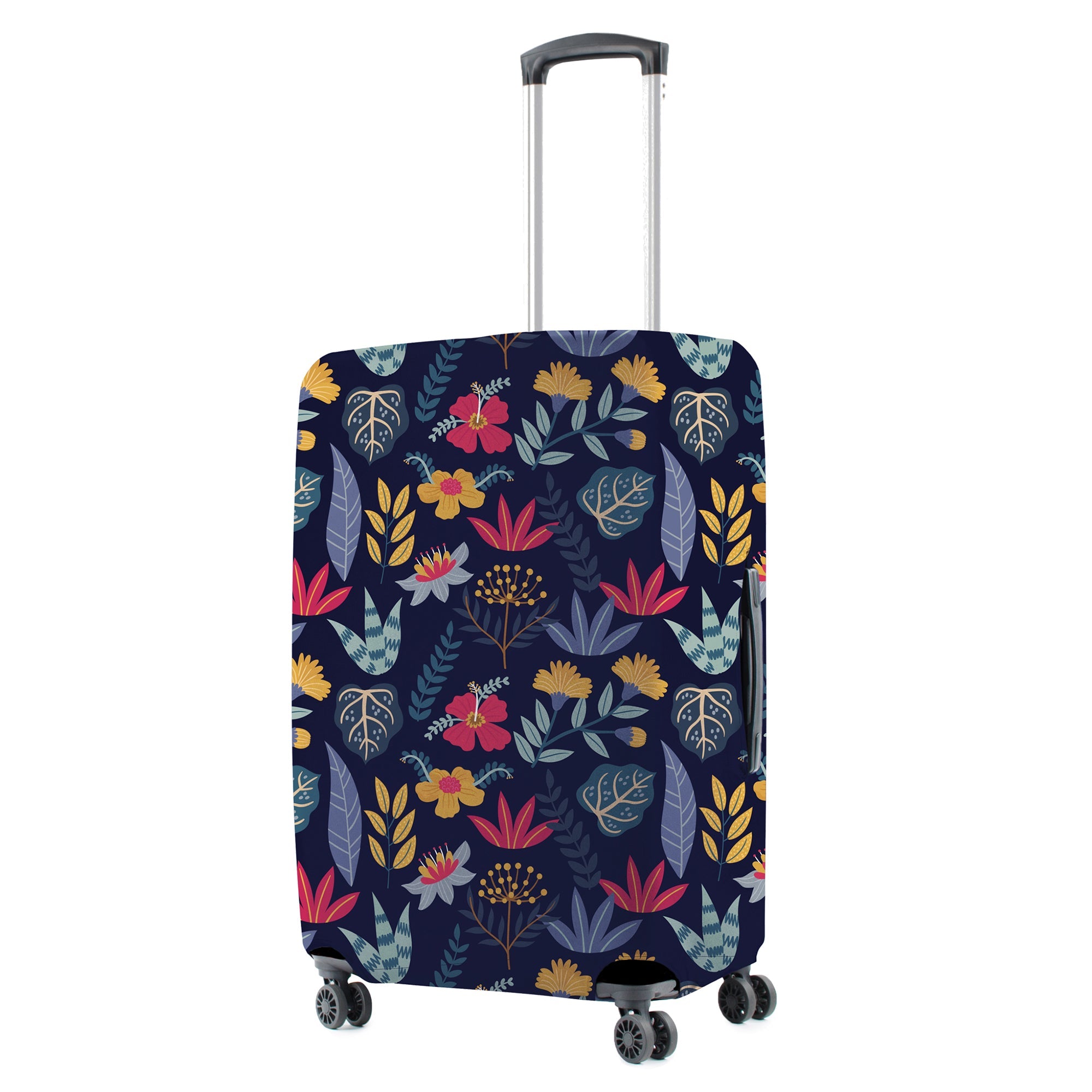 Jet Set Skins™ Flora Print Luggage Cover